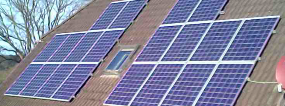 PV-Anlage auf dem Hausdach
