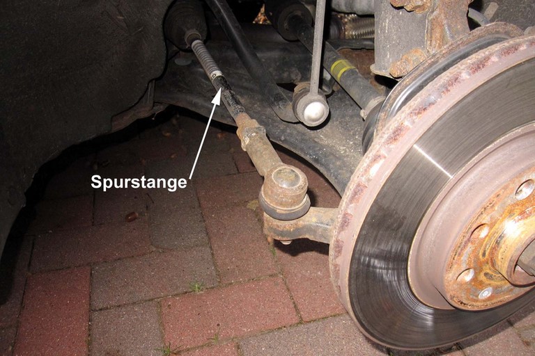 Spurstange wechseln und Spur einstellen LustSparen.de