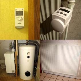 Sparen durch Gas-Brennwert Heizung