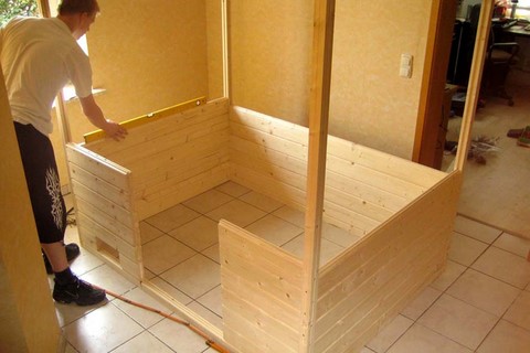 Sauna bauen