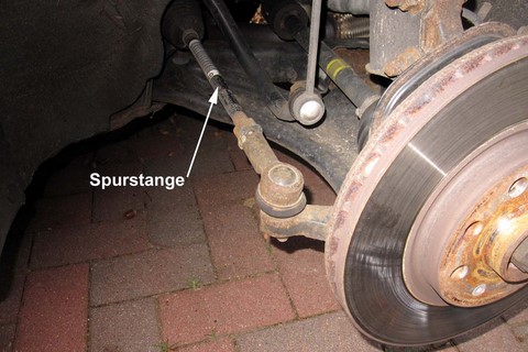 Spurstange vorne rechts