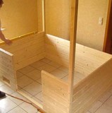 Saunabau einer Heimsauna