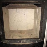 Feuerraumverkleidung vom Kaminofen mit Schamottesteine durch Vermiculiteplatten ersetzen