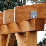 Carport bauen: Sparren montieren